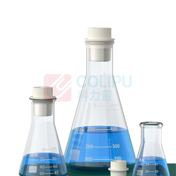 湘玻 三角烧瓶锥形瓶带刻度 直口/小口 500mL