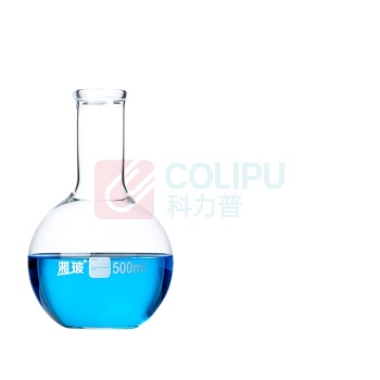 湘玻 标口圆底烧瓶蒸馏瓶 平底500mL