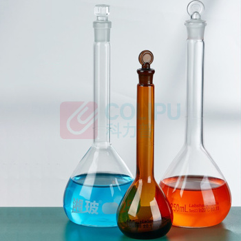 LABSHARK 玻璃容量瓶 25mL (棕色)