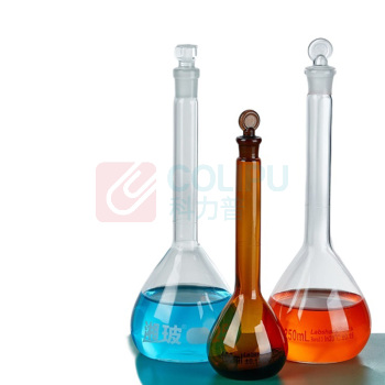 LABSHARK 玻璃容量瓶 250mL (棕色)