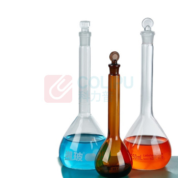 LABSHARK 玻璃容量瓶 50mL (透明)