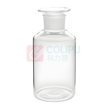 闻敬化工 广口瓶 500ml 刻度精度±5%FS;材质:高硼硅透明玻璃 (透明)