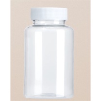 LABSHARK PET塑料试剂瓶 500ml 广口 (透明) 10个