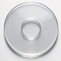 极一 高硼硅环形防尘玻璃 φ43mm*φ130mm 厚3.0mm