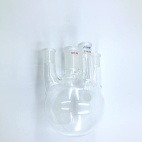 芯硅谷 四口烧瓶 R4057 R4057-B250ml-1EA 透明 24×40mm;19×22mm 250mL 不带把手 不带盖 高硼硅玻璃 圆底烧瓶 250mL/个 个