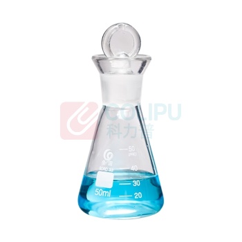 垒固 三角烧瓶 B-001101 B-001101 高硼硅玻璃;透明 10mL 52mm 50ml 不带把手 带盖 高硼硅玻璃 三角烧瓶 100mm 12个/盒 盒