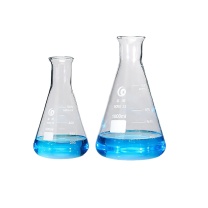 垒固 三角烧瓶 B-040201 B-040201 无 10mL 26mm 53mm 50ml 不带把手 无盖 高硼硅玻璃 三角烧瓶 80mm 12个/盒 盒