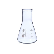 蜀牛 三角烧瓶 B-030502-10 B-030502-10 高硼硅玻璃;化学性质稳定;耐腐蚀强;表面光滑;透光率高;常用于实验或液体存放 25mL 30mm 65mm 100ml 不带把手 无盖