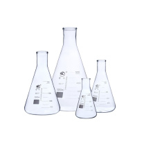 蜀牛 三角烧瓶 B-001001-10 B-001001-10 高硼硅玻璃;化学性质稳定;耐腐蚀强;表面光滑;透光率高;常用于实验或液体存放 10mL 17mm 52mm 50ml 不带把手 无盖 高