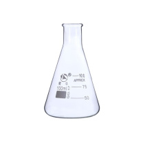蜀牛 三角烧瓶 B-001002-10 B-001002-10 高硼硅玻璃;化学性质稳定;耐腐蚀强;表面光滑;透光率高;常用于实验或液体存放 25mL 18mm 65mm 100ml 不带把手 无盖