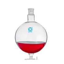 华唐 球形分液漏斗 3000ml 四氟活塞