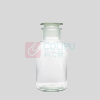 梓萤岔 实验室试剂广口瓶 1000ml (透明色) 高硼硅玻璃试剂瓶(加厚版)