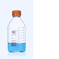 蜀牛 SHUNIU 高硼硅蓝盖瓶 (3.3高硼硅丝口试剂瓶) B-006607 5000ml
