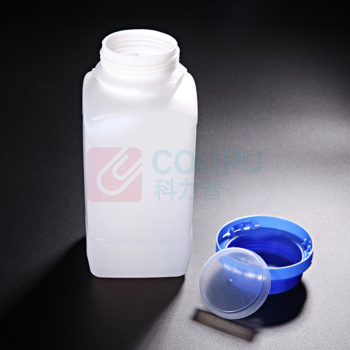 垒固 塑料方瓶蓝盖HDPE(带内盖) S-001302 100ml