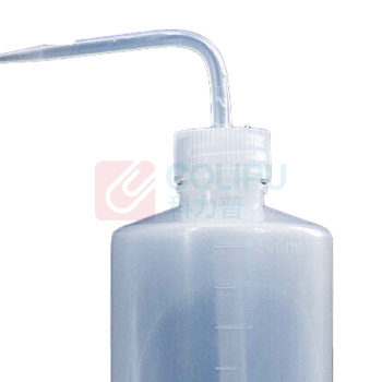 海斯迪克 HYSTIC 塑料弯管洗瓶加厚款 带刻度LDPE冲洗瓶 HKQS-106 100016971704 500ml (白色)