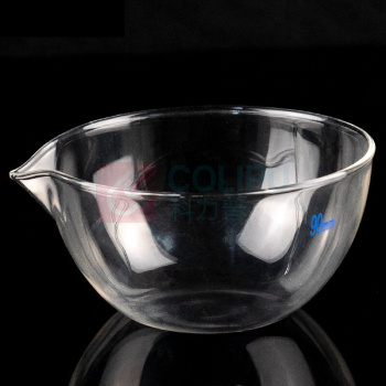 海斯迪克 HYSTIC 玻璃平底蒸发皿 实验室玻璃器皿 HKCL-340 100029233682 90mm