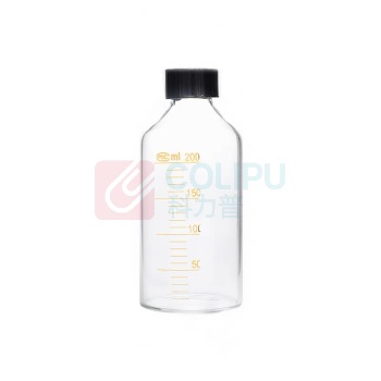 天玻 TIANBO 带盖化学取样瓶 TKBL1122 200ml，玻璃材料 
