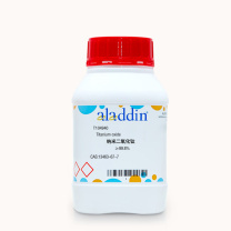 阿拉丁 aladdin 纳米二氧化钛 T104940-500g ≥99.8% metals basis 5-10nm