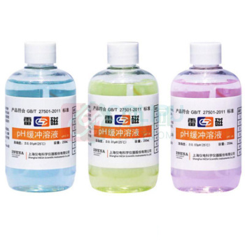 雷磁 pH标准缓冲试剂 PH4.00/.6.86/9.18 (3瓶/套)