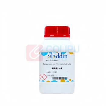 阿拉丁 aladdin 单水硫酸锰(II) 10034-96-5 M111712-500g 硫酸锰,一水 ACS, 98.0%