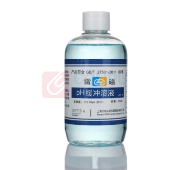 雷磁 标准校准液套装 pH4.00 6.86 9.18 250ml/瓶*3瓶 缓冲溶液套装
