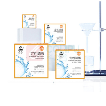 皎洁 定性滤纸 W-013851 7cm(快速) 100片/盒