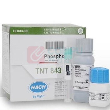 哈希 磷酸盐试剂 TNT843-CN 0.05~1.5mg/L PO4-P 25 次 1 包