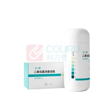 润博泰斯特 二氧化氯检测试纸 10-500mg/L 50次/盒