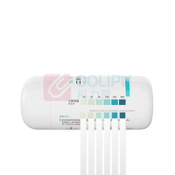 润博泰斯特 二氧化氯检测试纸 10-500mg/L 50次/盒