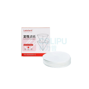 LABSHARK 定性滤纸 12.5cm中速 100张/盒