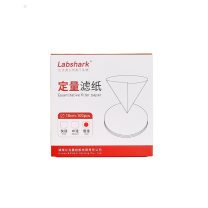 LABSHARK 定量滤纸 18cm(慢速) 100张/盒