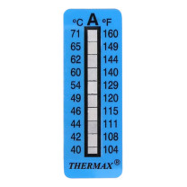 鹰之印 YING ZHI YIN 感温测试纸A型10格 THERMAX英国原装进口 10片/盒