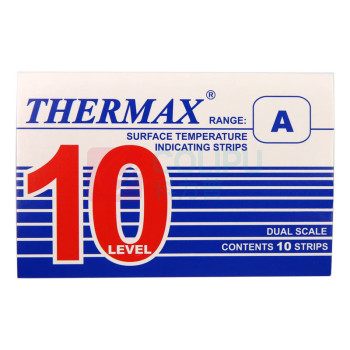鹰之印 YING ZHI YIN 感温测试纸A型10格 THERMAX英国原装进口 10片/盒