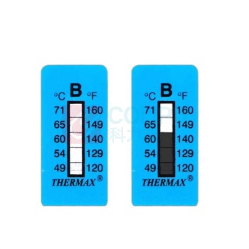 TFN 测温纸 THERMAX 77～99℃ 5格 贴片式 定制件  一本10条