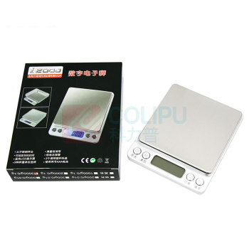冰禹 BY-671 电子称 珠宝秤 迷你称 口袋称电子秤 版500g/0.01g BY-671 500g/0.01g 电池款