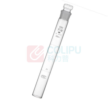 天玻 TIANBO 带全刻度比色管 50ml C型平口具塞
