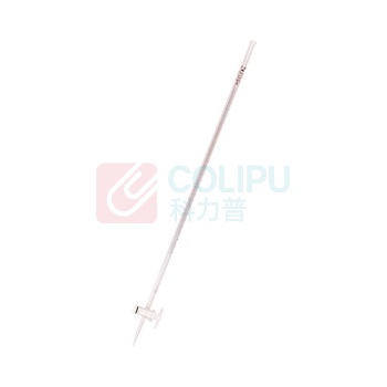 天玻 TIANBO 光刻四氟酸碱通用滴定管(蓝白线 A级) 1支 25mL 0.1mL