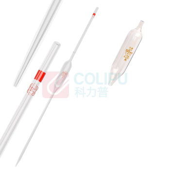 天玻 TIANBO 胖肚移液管 50mL 透明 1个