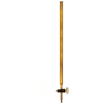 天玻 TIANBO 玻璃滴定管 碱式(棕色)蓝字 A级 25ml,分度:0.1ml