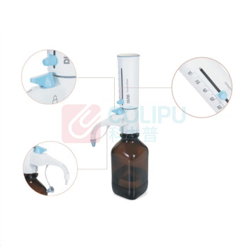 大龙 DispensMate-Pro 手动瓶口分液器 7032212004 5-50mL(PTFE活塞) 不含试剂瓶(含6种瓶口适配器)