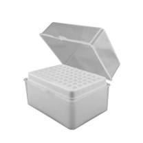 安赛瑞 移液器吸头盒 600662 材质:PP,尺寸:1000ul×60孔(1ml×60孔) (白色透明)