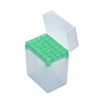 安赛瑞 移液器吸头盒 600663 材质:PP,尺寸:5ml×28孔 (白色透明)