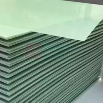 雄毅华 水绿色环氧树脂板 350×340×0.55mm