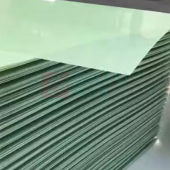 雄毅华 水绿色环氧树脂板 350×340×0.6mm