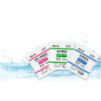 雷磁 缓冲溶液 PHS-3C PH4.00 6.86 9.18套装粉剂各1袋(各10包) 共3袋(30包) 可配置250ml/包 pH计酸度计电极填充液