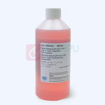哈希 便携式PH表PH缓冲液试剂标准液PH4.01 2283449 