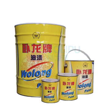 卧龙 水性环氧地坪漆 1kg (黄色面漆)