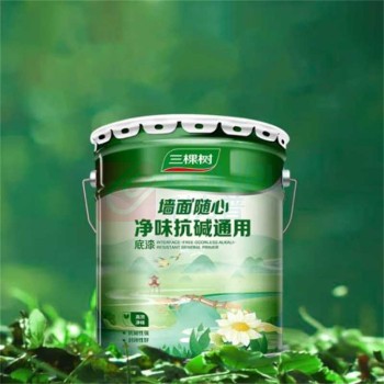 三棵树 通用乳胶漆涂料 SDS001 15L (白色)