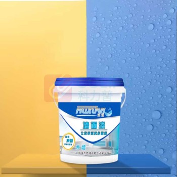 沐萱 MUXUAN 墙面漆 外墙漆乳胶漆防水防晒耐候涂料 20kg (浅灰色)