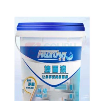 沐萱 MUXUAN 墙面漆 外墙漆乳胶漆防水防晒耐候涂料 20kg (浅灰色)